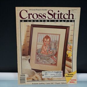 Cross Stitch And Country Crafts 1990 Patterns